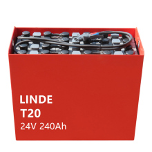 Firsola LINDE T20 24V 270Ah/240Ah Forklift Replacement Battery 3PZS270 for LINDE