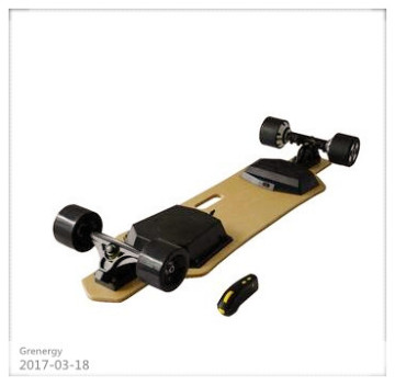 Wireless Remote Control 4 Wheels Electric Skateboard