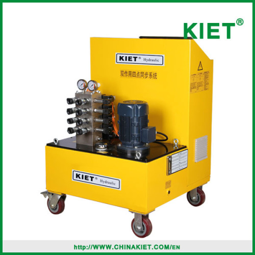 KIET Brand PLC Synchronous Lifting System for Building Lifting