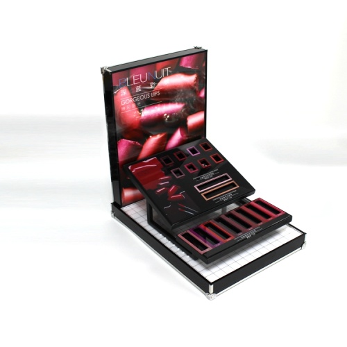 APEX Lighted Countertop Kosmetik Lipstik Display Stand