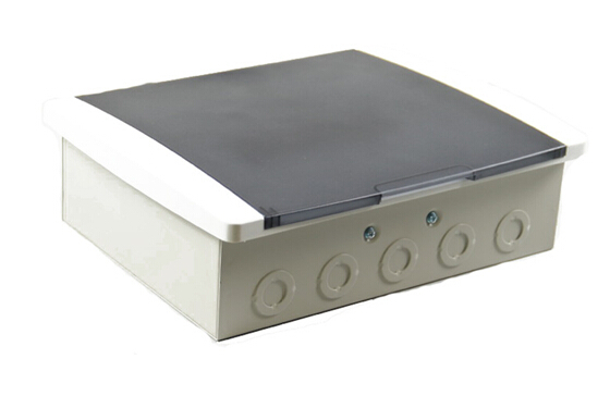 SAIP/SAIPWELL 239*220*80mm 8 way Indoor luxurious Cold-roll Steel Sheet Waterproof Modular Terminal Distribution Box