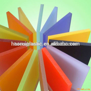 excellent colorful cast pmma board for city light sign