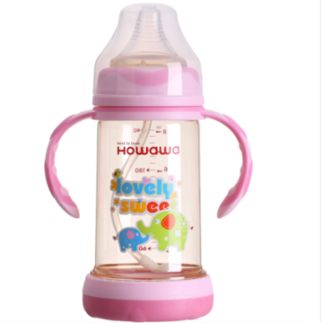 Бутылка для кормления ребенка с широким горлом PPSU