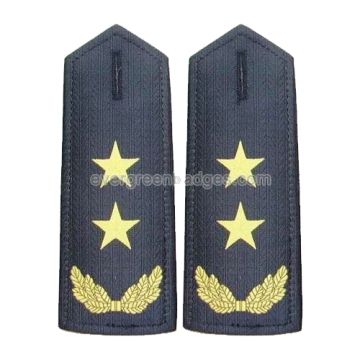 Star Epaulette with Buttonhole on the Top