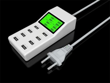 8 Port USB Mobile Phone Charger