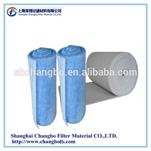 pre air filter media roll/non woven fabric filter media for air ventilation