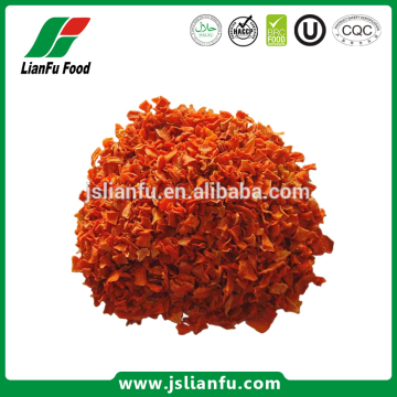 10x10x2mm Dehydrated carrot flakes