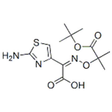 Acide (Z) -2-amino-alpha- [1- (tert-butoxycarbonyl)] -l-méthyléthoxyimino-4-thiazolacétique CAS 86299-47-0