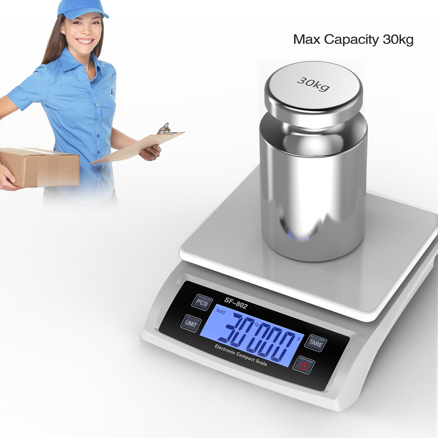 SF-802 electronic parcel scale postal scale shipping scale 30kg
