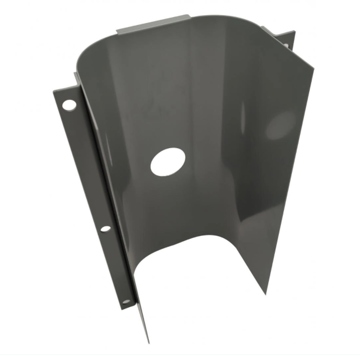 Sheet metal parts for telecommunication system cabinets