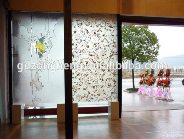 The world's most elegant silk prinitng tempered glass