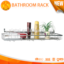 Stainless steel wire bathroom shelf / bathroom wall rack / bathroom wire rack