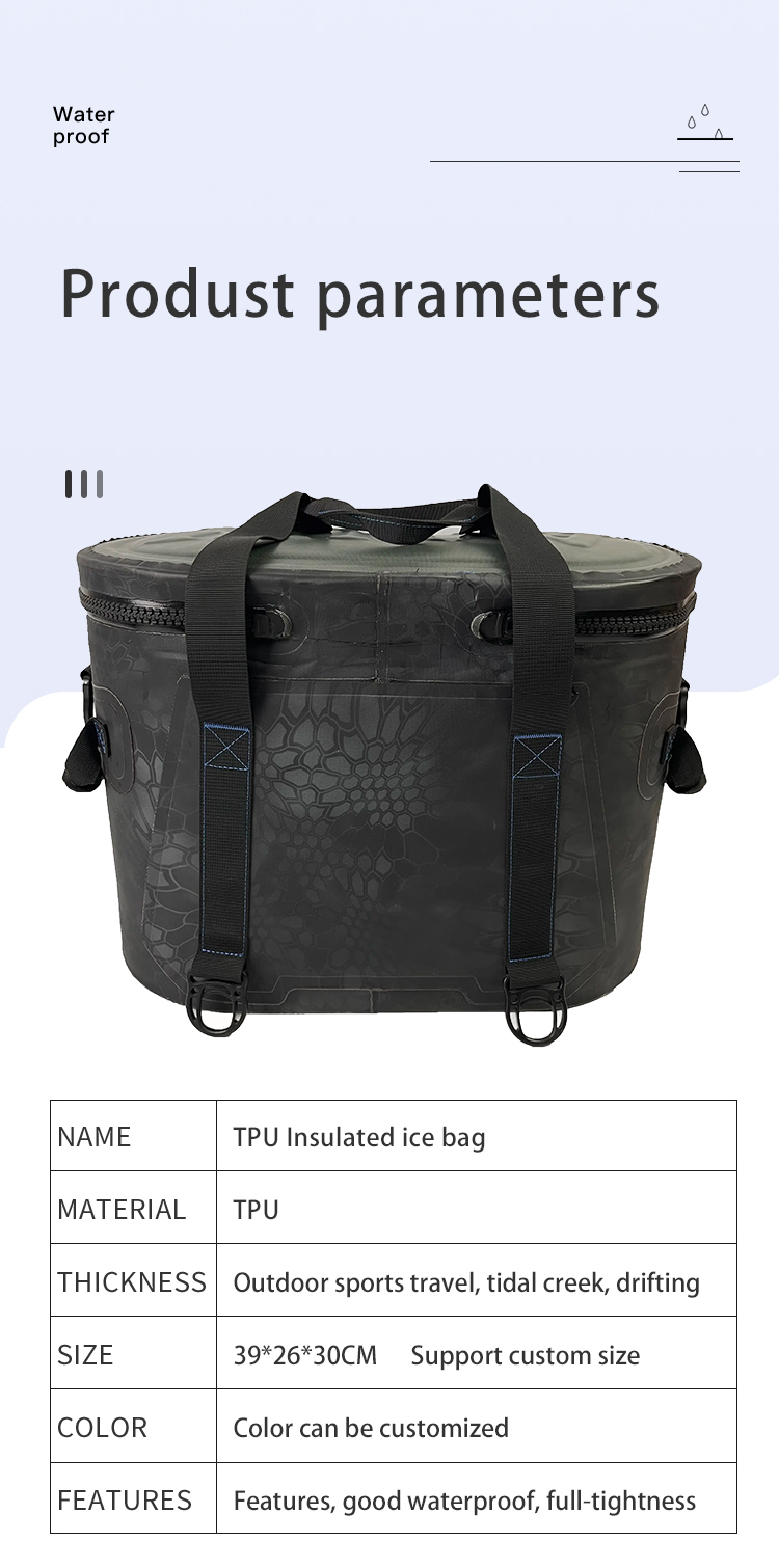 TPU Insulated ice pack Insulated Lunch Bag  Custom  Printing Tote Bags Cooler Picnic Food Lunch Box Bag