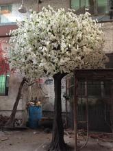white artificial flower tree cherry blossom trees