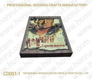 Wooden CD box / case/packing