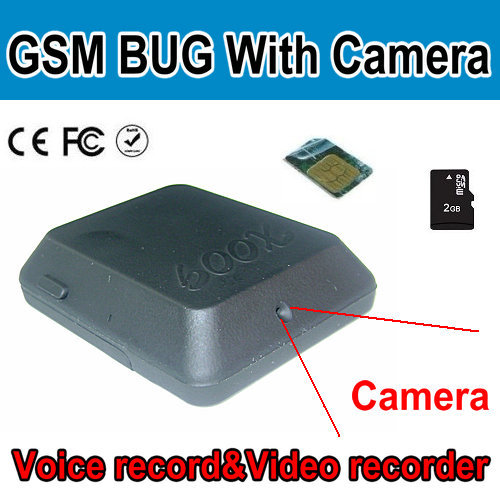 Quadband GSM Bug Audio Video Surveillance