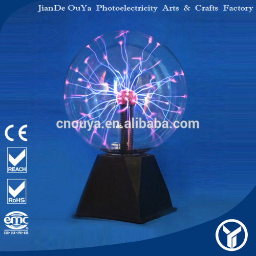 Alibaba China wholesale 8" plasma nebula ball lamp, electric plasma ball