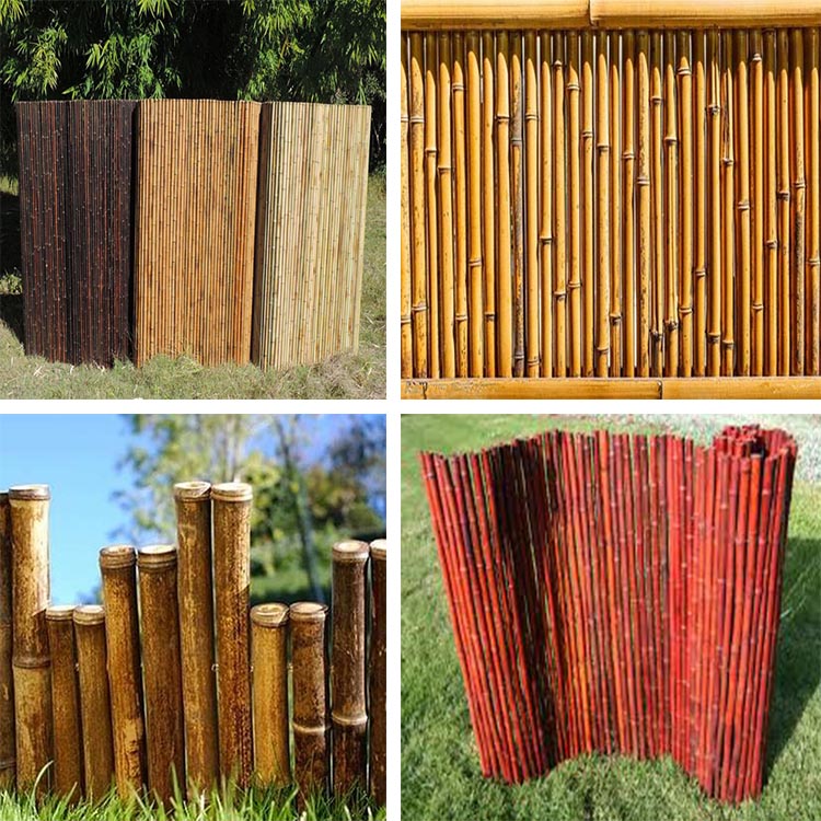 Bamboo Fence Outdoor Fencing, Trellis & Gates Nature Pressure Treated Wood Type Sustainable Piano 1*40HC 2600~2700SQM