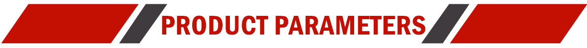 Product parameters Product parameters