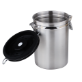 Coffee Canister Stainless Steel with Date Setting