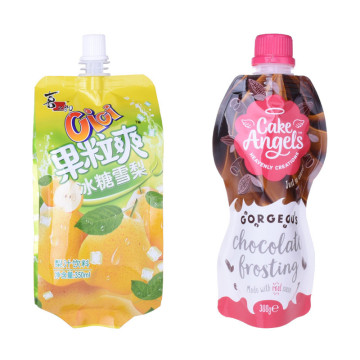 Zip Lock Bags Food Pouch Recycling Juice Pouch