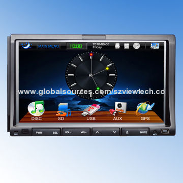 7-inch Vehicle GPS with Touch Screen/3D Unique Friendly Graphical User Interface/Bluetooth/PIP