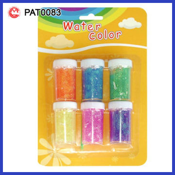 GLOW PAINT WITH GLITTER