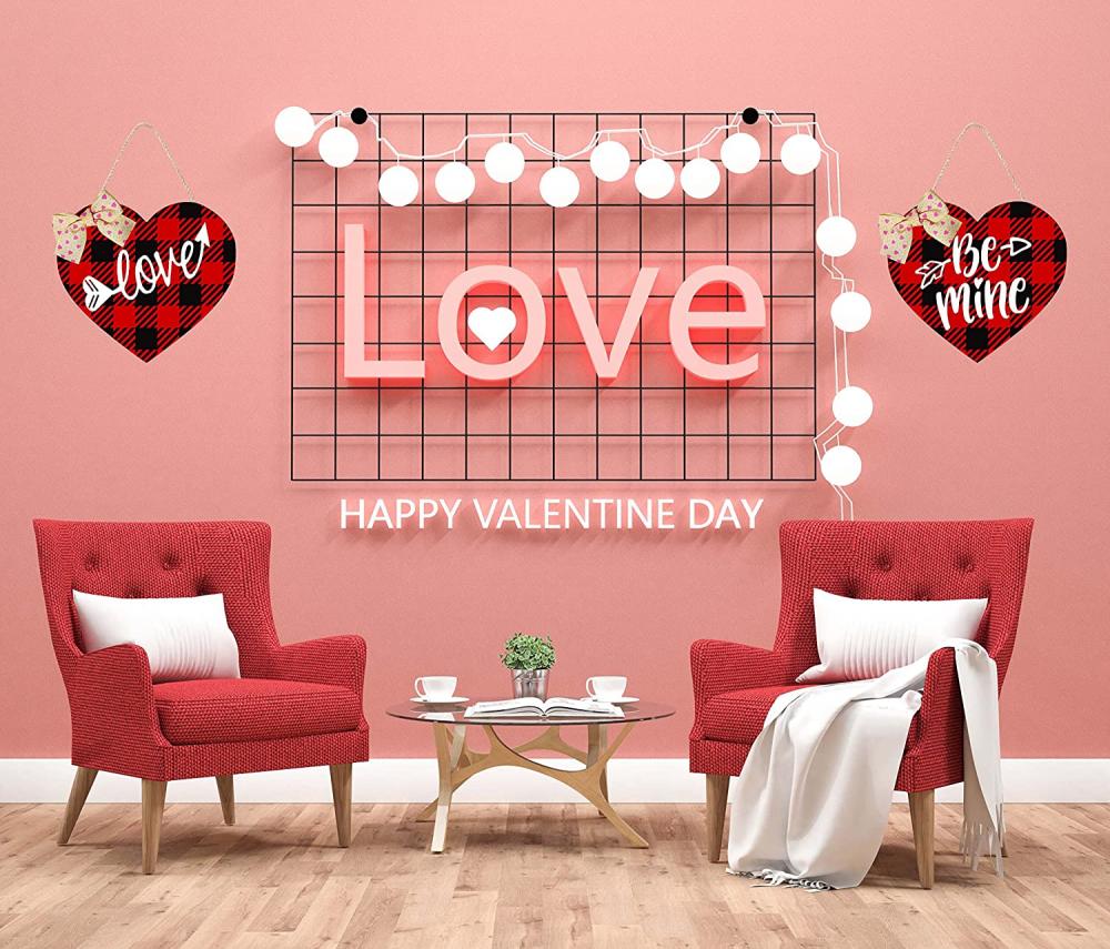 Dekorasi Tanda Pintu Hari Kasih Sayang