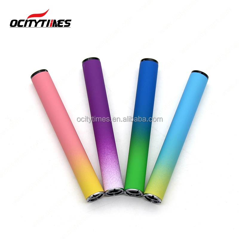 Automatic bottom led lighting Ocitytimes buttonless 510 thread S4 vape battery