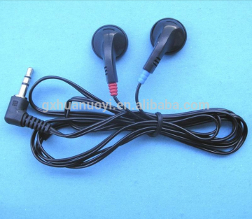 Cheap Aviation earphone disposable earplug airline earphone