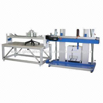 Office chair casters endurance testing machine