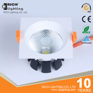 Square high quality led recessed down lights
