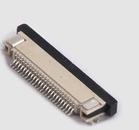 FFC Connector 0.8mm SMD Horizontal ZIF Bottom Contact