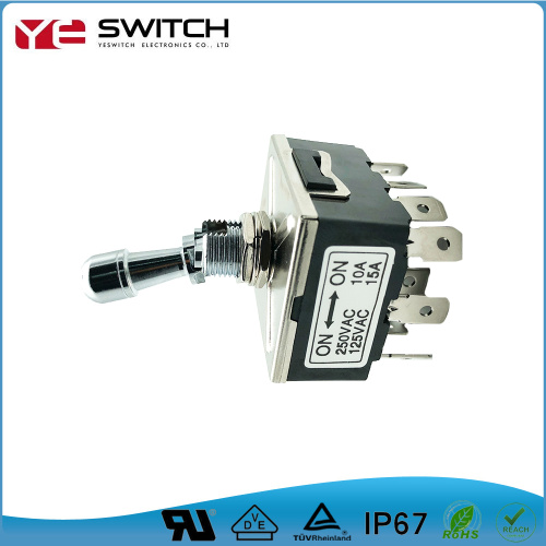 Interruptor de alternancia de latón de 125V 15a para el automóvil