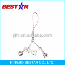 Mobile Phone Pendant in metal material