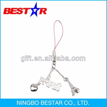Mobile Phone Pendant in metal material