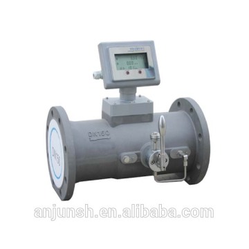 Natural gas turbine flowmeter