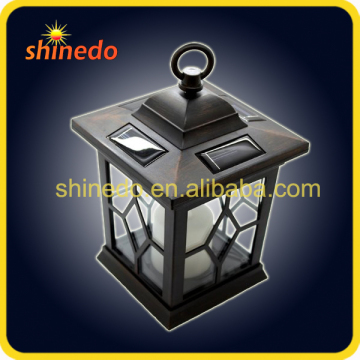 powered function solar post candle light