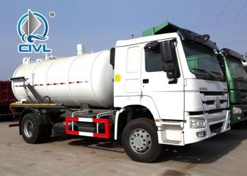 Sinotruk Sewage Suction Truck 8-12CBM LHD 4X2