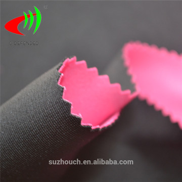 silk chiffon fabric with knitted fabric for winter clothes fabric