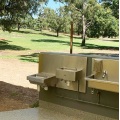 Wheelchair Stainless Steel Wall Mounted Drinking Fountain