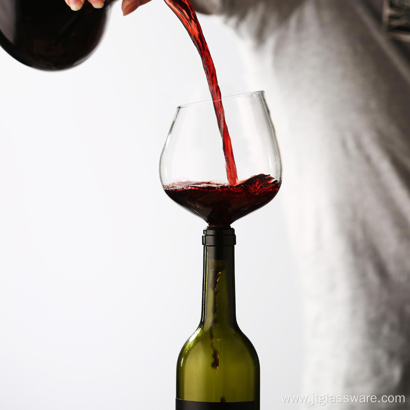 Borosilicate Glass Wine Aerator Pourer