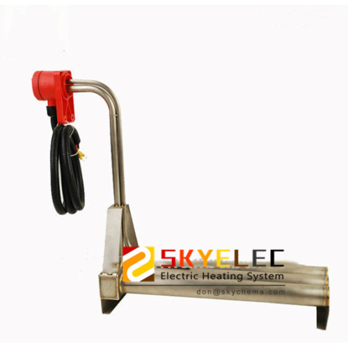 380V 3.5kw titanium tubular heater with flange