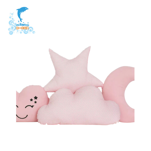 Plush cloud star moon shape pillow