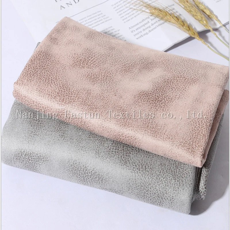 ND Golden-Plating   Suede Fabric Escf-516-2