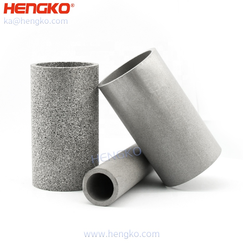 sintered metal filter tubes stainless steel filter cartridge cylinder filter tube for liquid oil filtration system