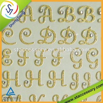 2013 design embellishment wedding letter sticker