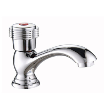 Brass material white painting hot and cold mixer basin faucet