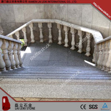 Xiamen G603 granite polished stone travertine stair treads