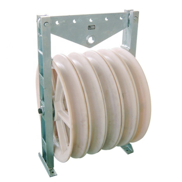 Five-wheel Transmission Line Stringing Pulley Blocks